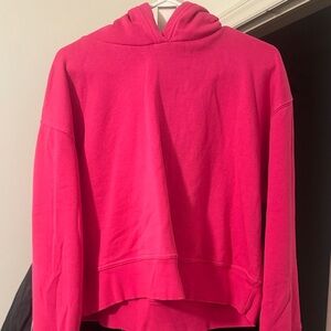Zara - Vibrant Pink Women's Hoodie Sweater
